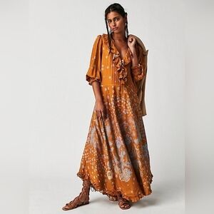 Free People Talsey Maxi Dress, L, NWT